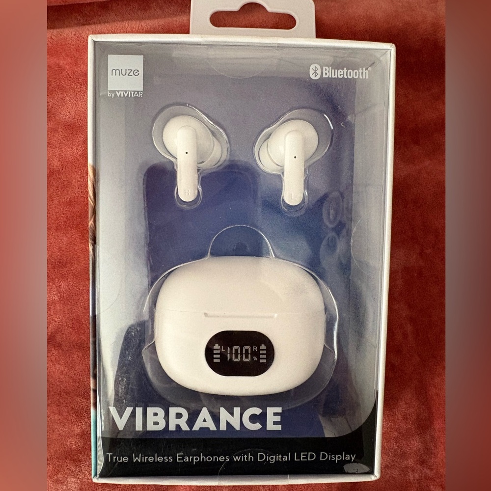 Muze Vibrance True Wireless Earphones with LED Display